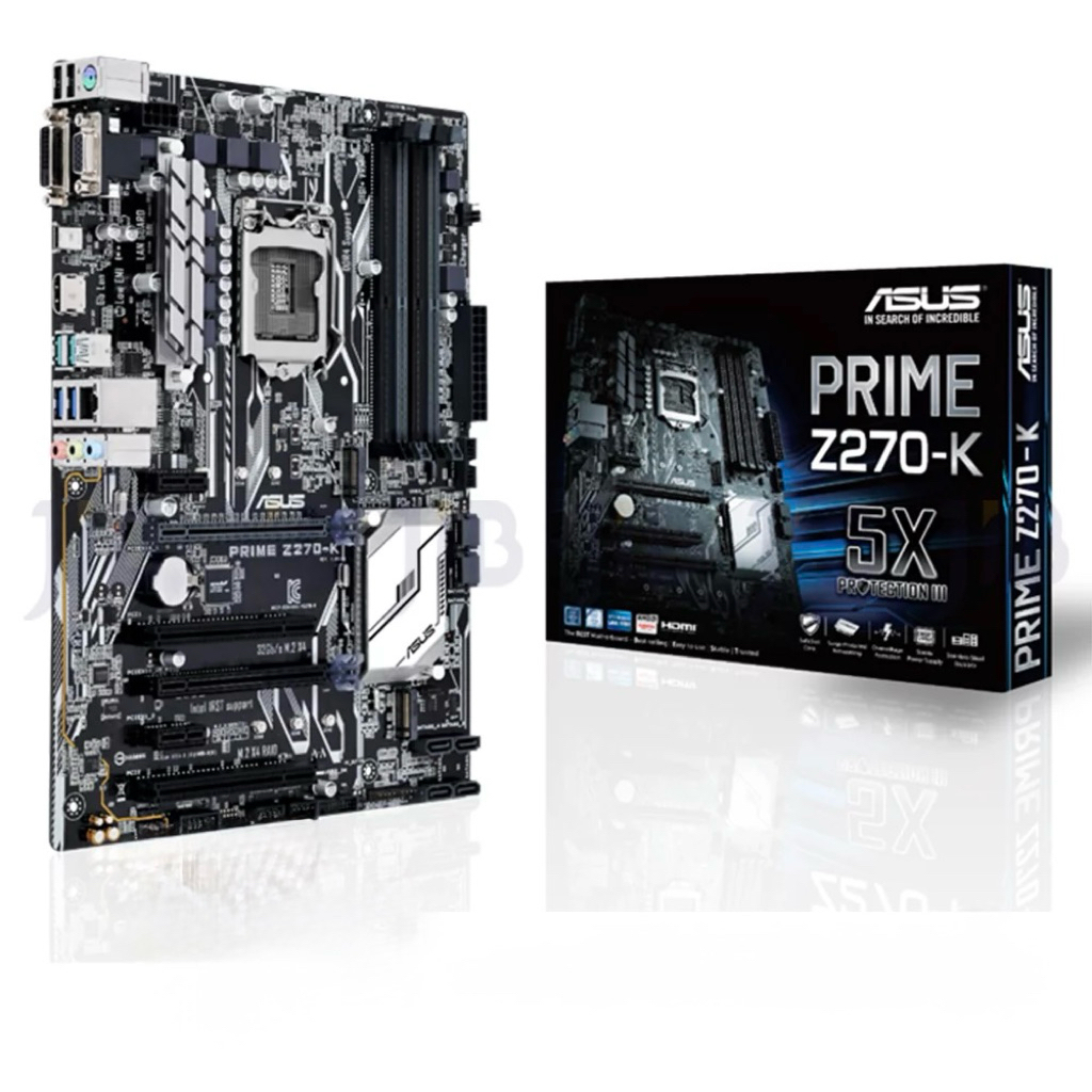 MAINBOARD (เมนบอร์ด) 1151 ASUS PRIME Z270-K ตัวท็อป พร้อมส่ง
