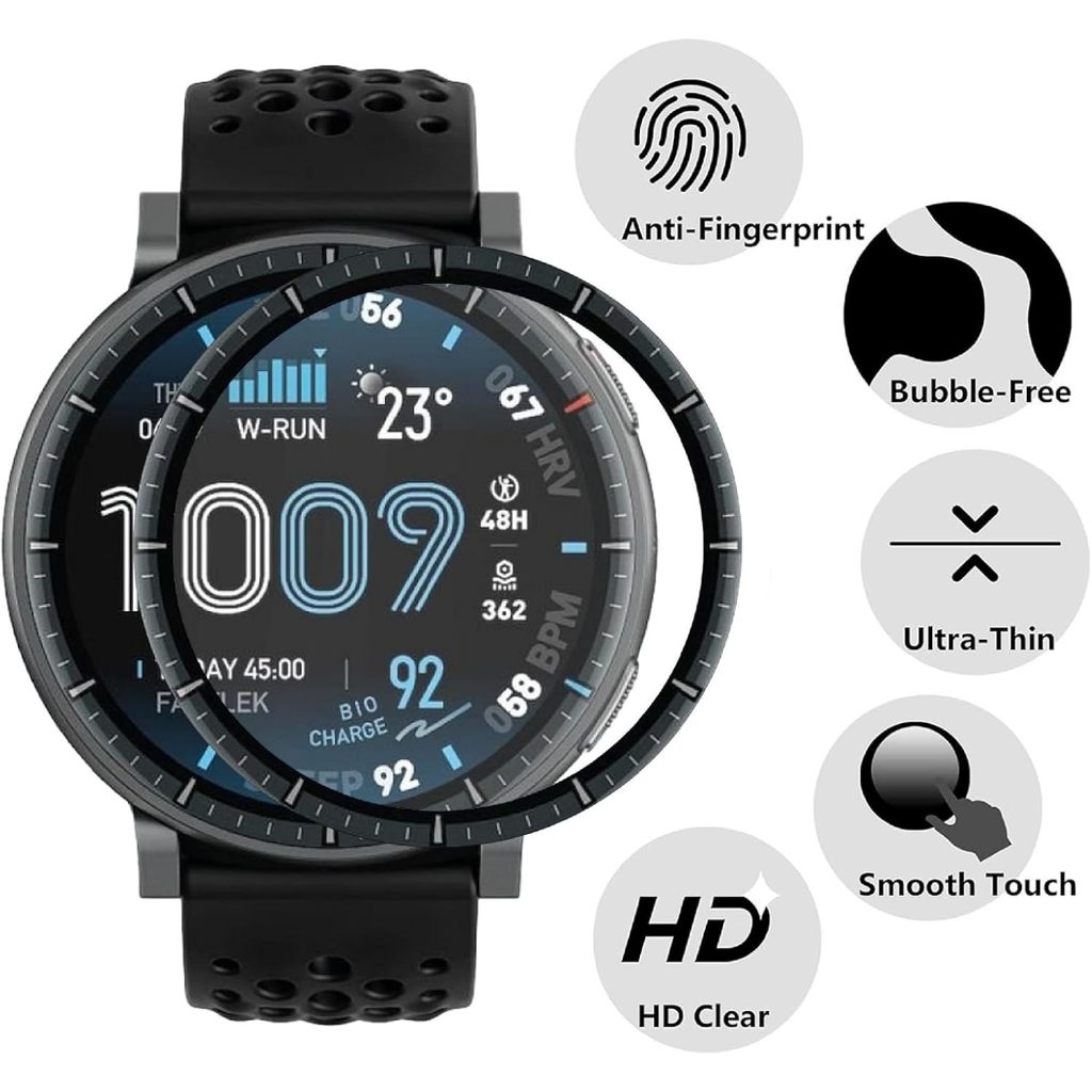 ฟิล์ม 3D PMMA สำหรับ Amazfit Active Max screen protecter fillm