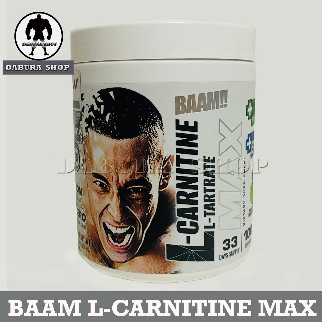 BAAM L-CARNITINE L-TARTRATE MAX 100 Servings (exp.12/28)