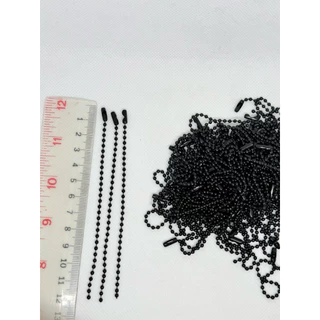 โซ่ไข่ปลา พวงกุญแจไข่ปลา คละสี ยาว12 cm แพ็ค50/100เส้น