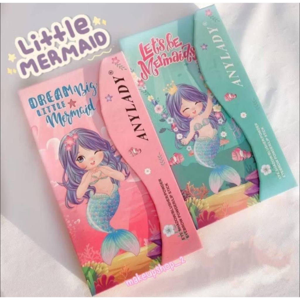 งานแท้💯💯💯  Dream Little Mermaid ✨ by Anylady 🍑🍑 Palette ANYLADY อายแชโดว์