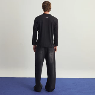 (ส่งด่วน กทม 4 ชม.) SLURBOYY Original Baggy Jeans กางเกงยีนส์ทรงขากระบอกใหญ่ (P0051)