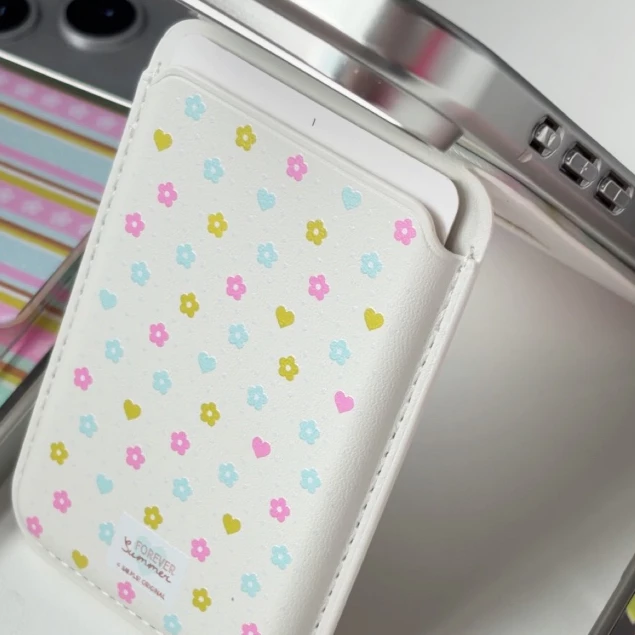 *เติมของแล้ว มีลายใหม่✨* Magnetic Wallet Stand ซองแปะหลังเคสแม่เหล็กใส่บัตร/ตั้งได้ thumbnail 9