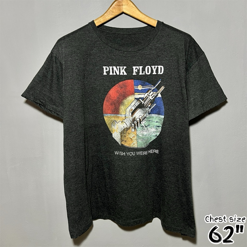 PINK FLOYD WISH YOU WERE HERE OFFICIAL DARK GREY T-SHIRT( 3XL )