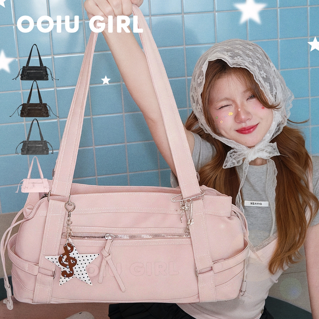 OOIU Bag Lila Bag กระเป๋าสะพายไหล่ กระเป๋าถือ 11 นิ้ว รุ่นไลลา OOIU