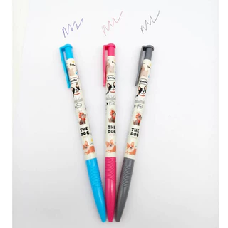🎀แพ็ค 12 ด้าม (469)🎀ปากกาลูกลื่นน้ำเงิน,แดง,ดำ ด้ามการ์ตูน 0.38 มิล เครื่องเขียนสำนักงาน โรงเรียน
