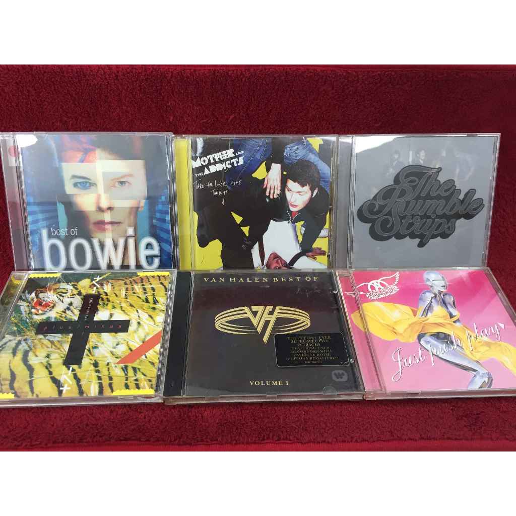 CD Gloria Estefan / RHYTHM RED / Anita Baker / Boz Scaggs / The Beach Boys / Fun House สภาพตามรูปปก EA84(91-135)
