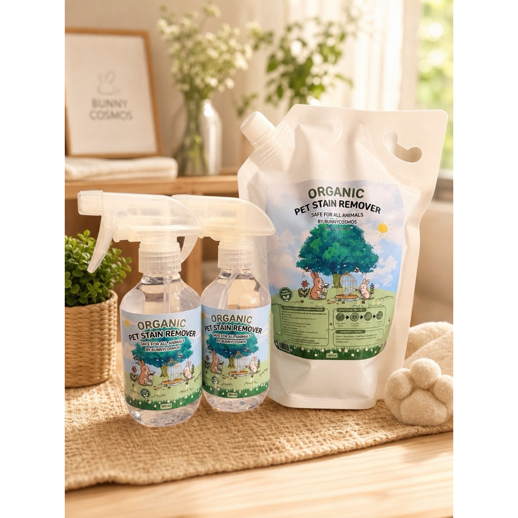 Pet stain remover by Bunny Cosmos