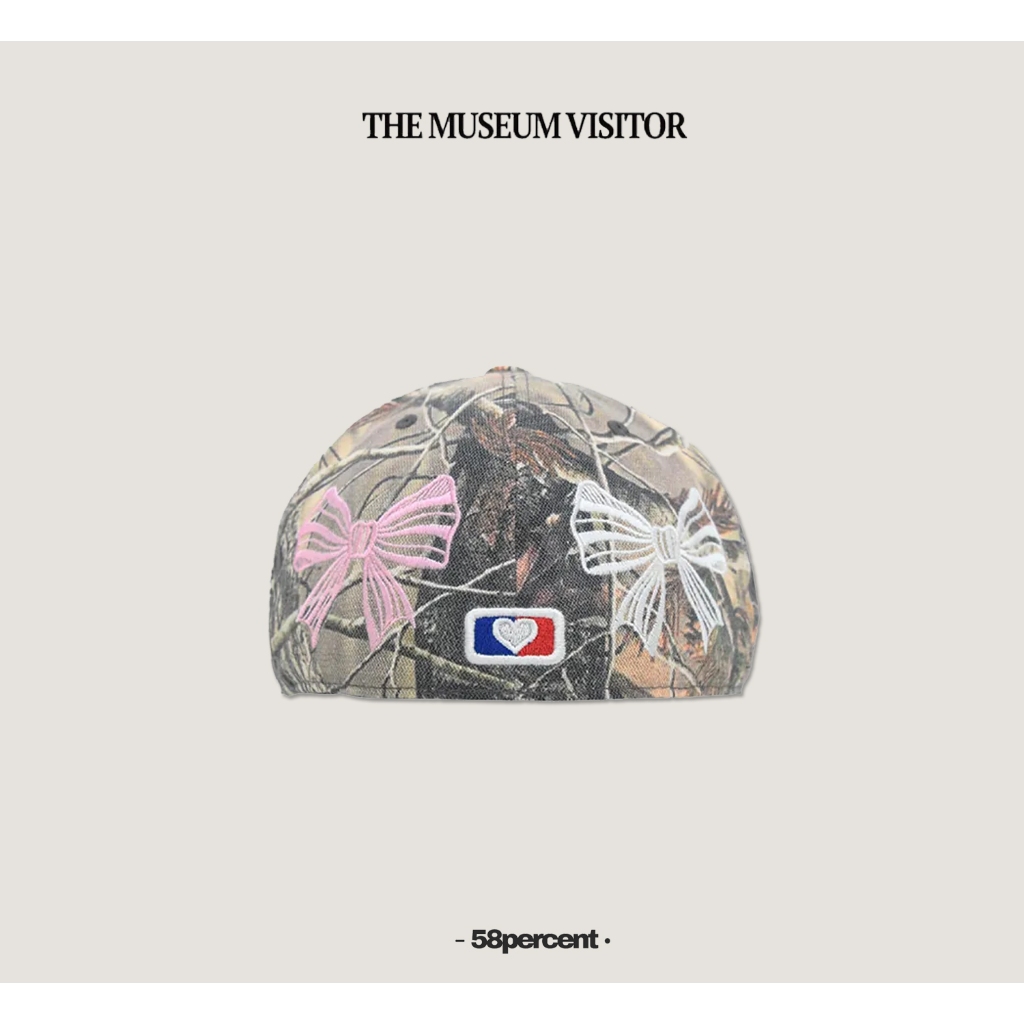 พรีออเดอร์ The museum Visitor_RIBBON EMBROIDERY CAP (REALTREE CAMO)