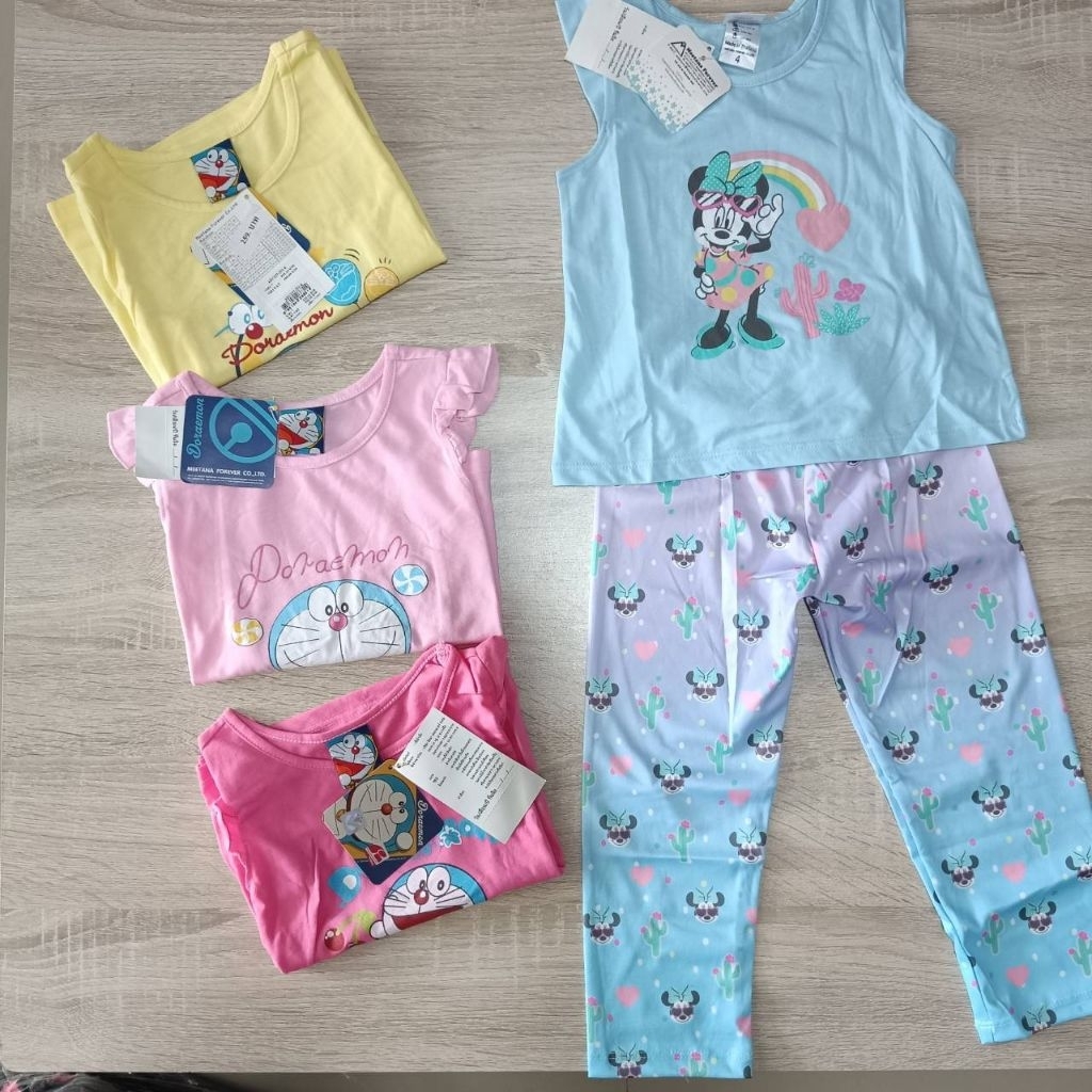 📌ชุดเซ็ทเด็กผู้หญิง งานลิขสิทธิ์ size 4-10 ปี งานค้างสต๊อกจากโรงงาน แนะนำเพิ่มไซส์