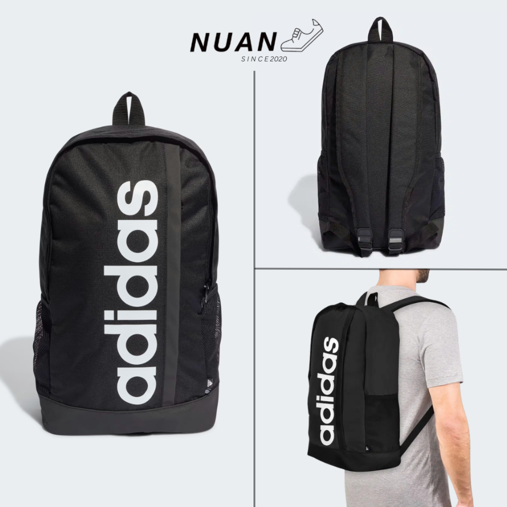 กระเป๋า Adidas Essentials Linear Backpack (22.5 ล.) HT4746 กระเป๋าสะพายหลัง การันตี ของเเท้ 100%