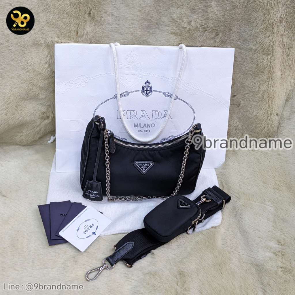 Prada Re-Edition 2005 Re-Nylon bag มือสอง ก่อนสั่งซื้อทักแชทก่อนนะคะ