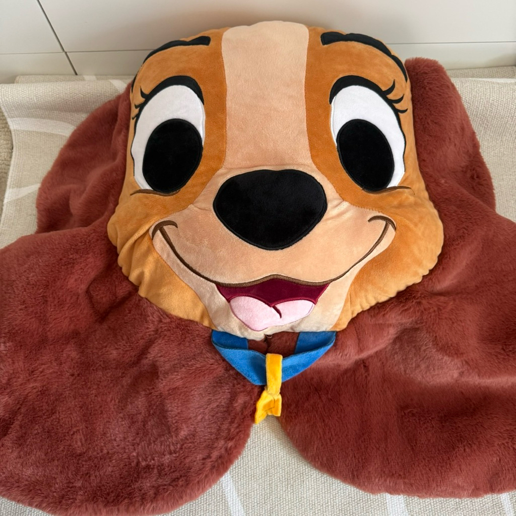 หมอนตุ๊กตา Lady and the tramp สภาพ99%
