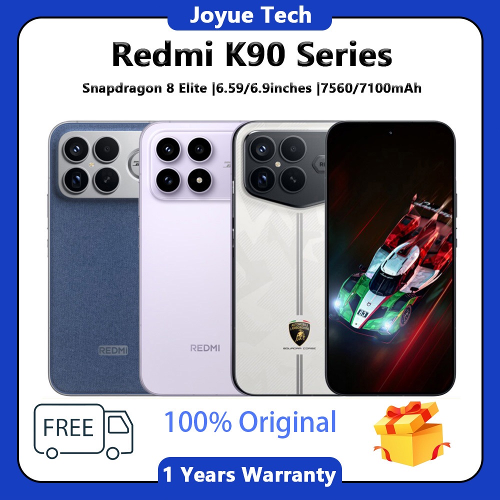 REDMI K90 Pro Max Snapdragon 8 Elite Gen 5 REDMI K90 Snapdragon 8 Elite | สนับสนุน Google & ไม่มีไทย