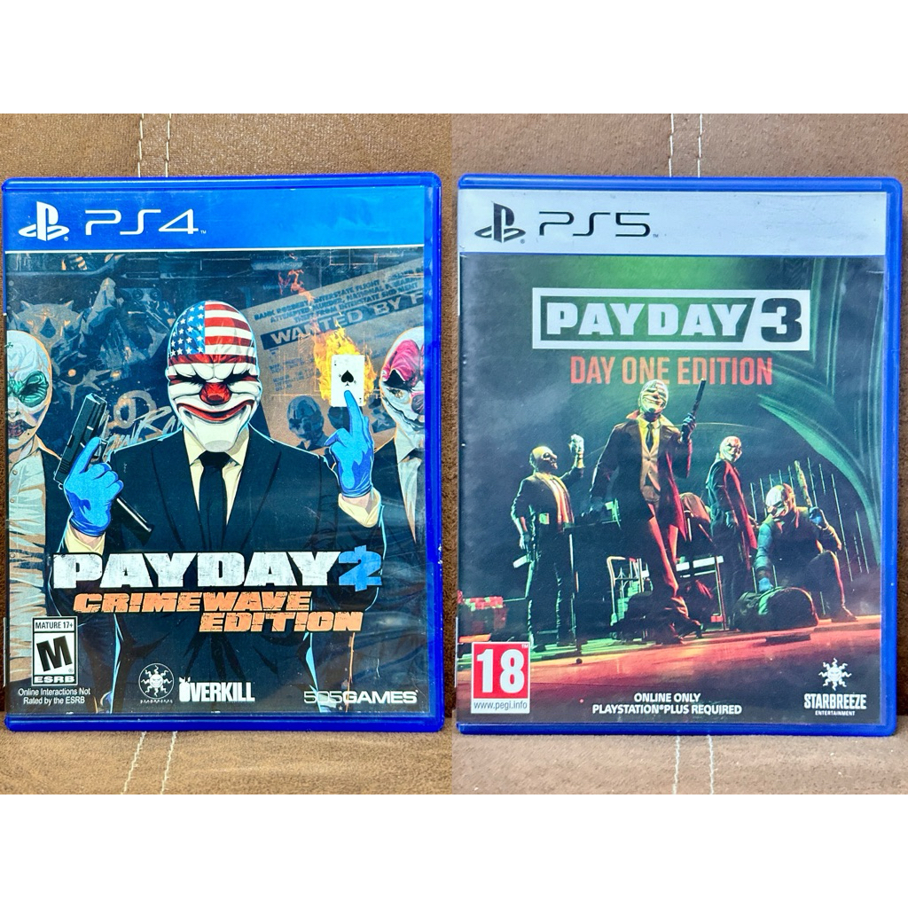 [Ps4/Ps5] PayDay 2 / PayDay 3 [มือ2]