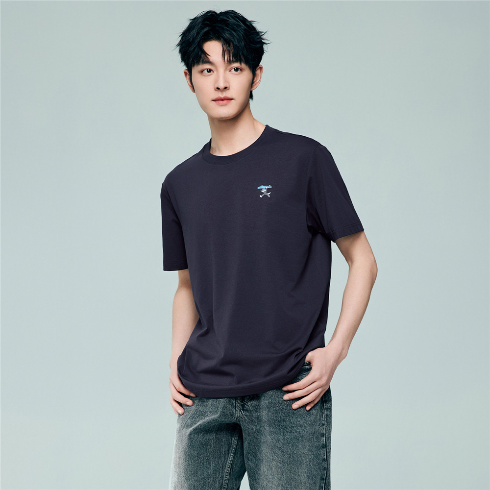 GIORDANO (Online Exclusive) เสื้อยืดผู้ชาย Men's Cooling T-Shirt 13026300