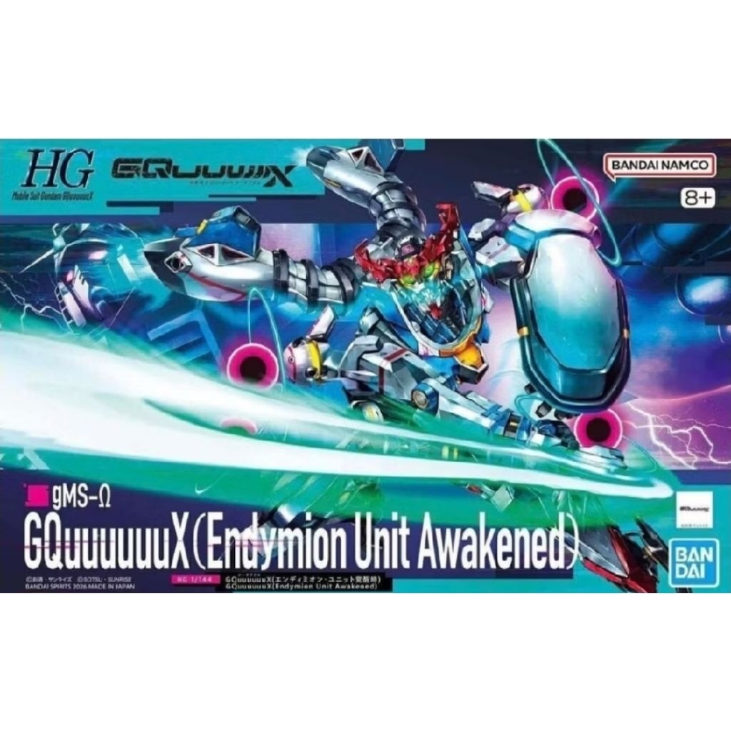 HG 1/144 GQuuuuuuX(Endymion Unit Awakened)