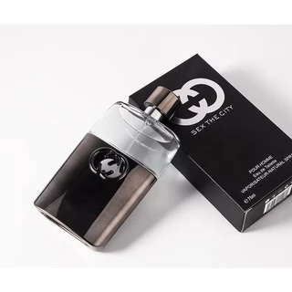 น้ำหอมผ้ชาย SEX THE CITY 75 ML กลินหอมลุคเท่ๆสดชื่น เรียบง่าย สดใส มีเสน่ห์ Perfume