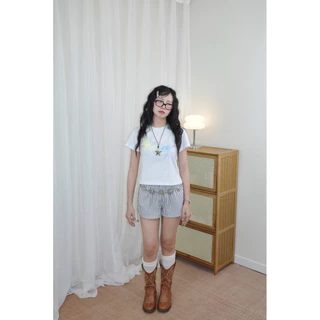 resign studio - Oversize/Crop/Babytee ลาย Pony
