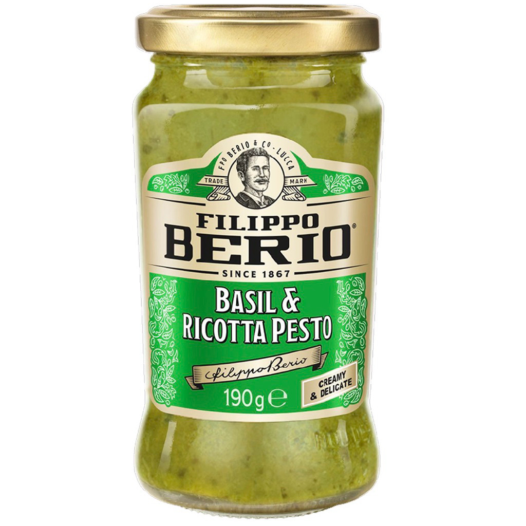 Filippo Berio Basil&Ricotta Pesto/Hot Chili Pesto/Classic Pesto/Sun Dried Tomato Pesto/Truffle Pesto