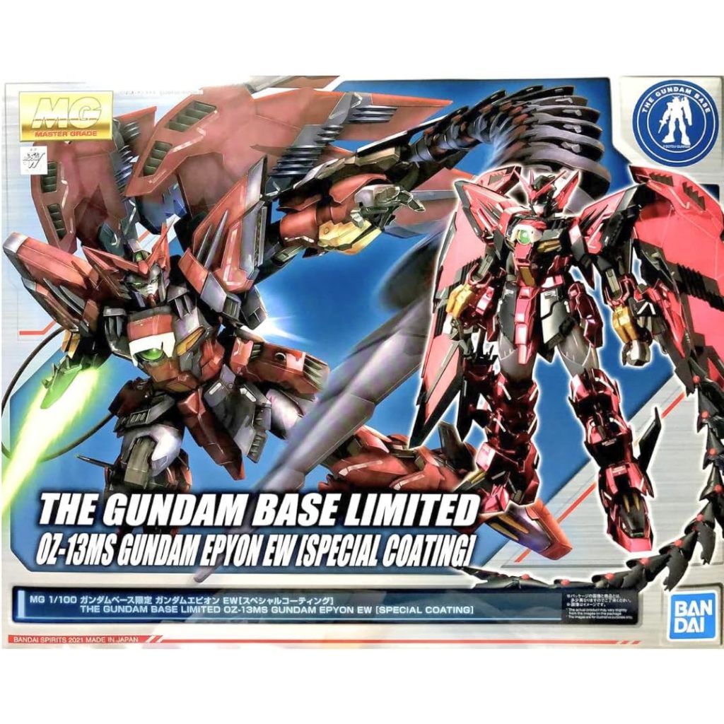 BANDAI SPIRITS MG 1/100 The Gundam Base Limited Gundam Epyon EW [Special Coating]