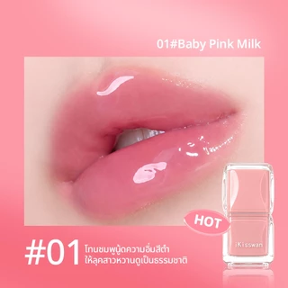 LUMINEE BEAUTY ลิปกลอสฉ่ำวาว ลิปทินท์เนื้อกลอส ติดทน ไม่ติดแมสก์ ปากฉ่ำสไตล์เกาหลี MLBB 6 สี Glossy Lip Tint B231