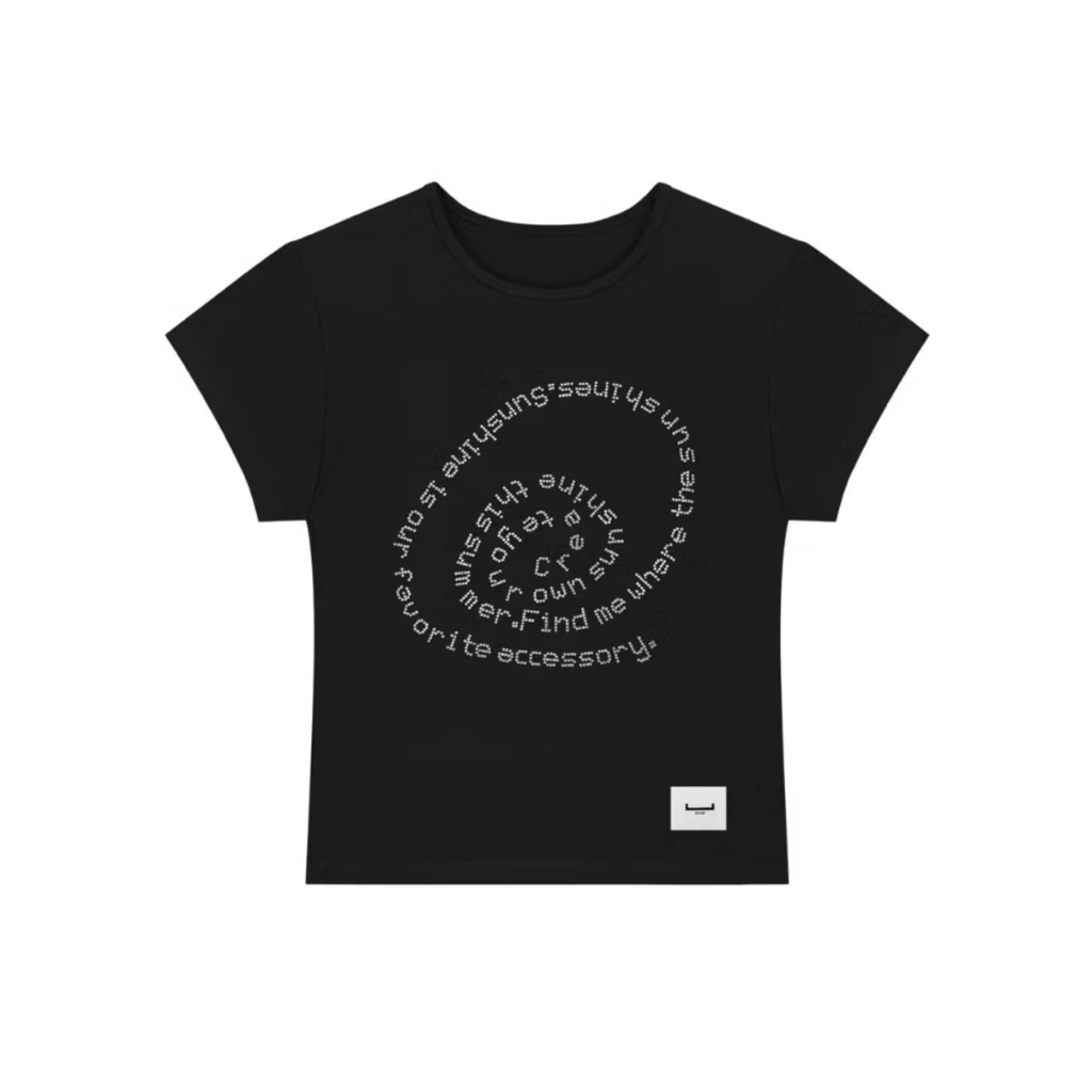 เสื้อเบบี้ที Baby Tee STYLIST - Kael, Me & The Boy BabyTee/Crop 004