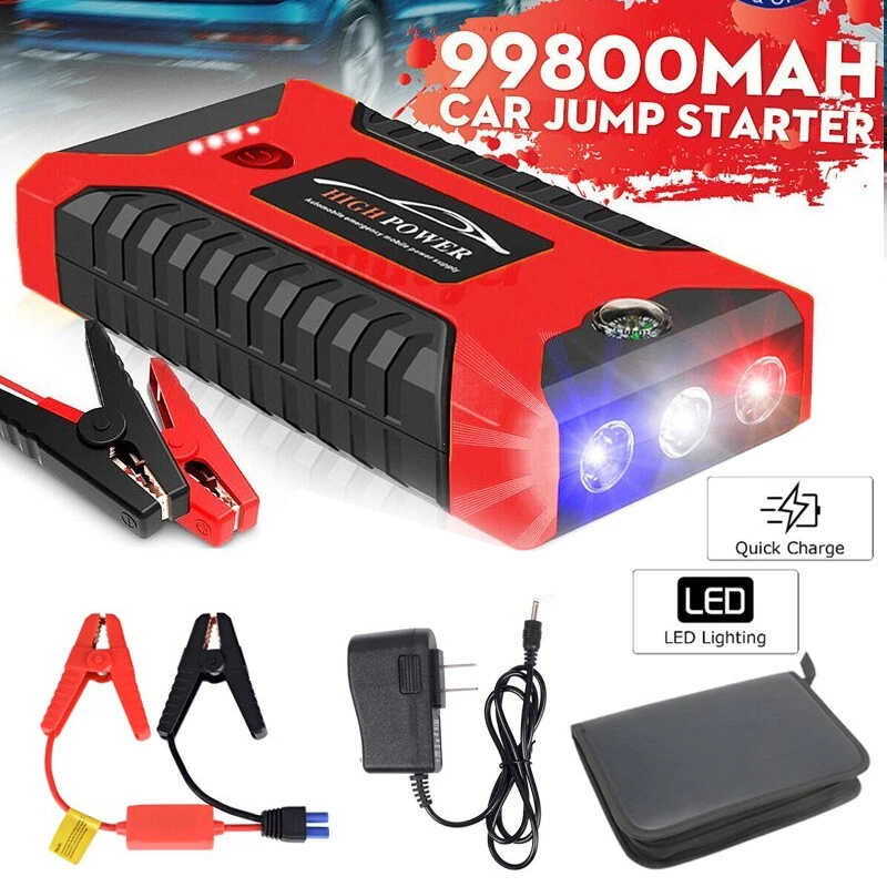 SALE💥แบตเตอรี่รถยนต์ฉุกเฉิน 99800MAH สามารถจ่ายไฟ 12V