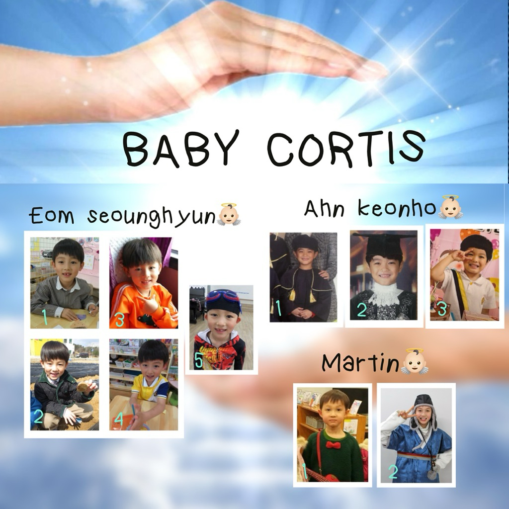 👼🏻รูปติดบัตร baby cortis (id photo)