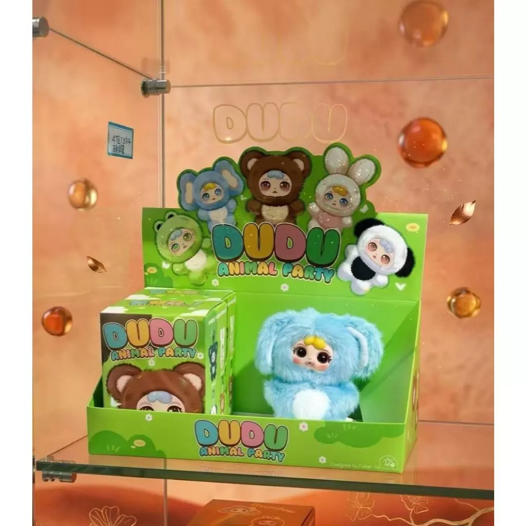 Dudu Animal paty ตุ๊กตาพวงขน ของใหม่ ไม่เช็คการ์ด พร้อมส่งจากไทย กล่องจุ่ม ของแท้ 100%