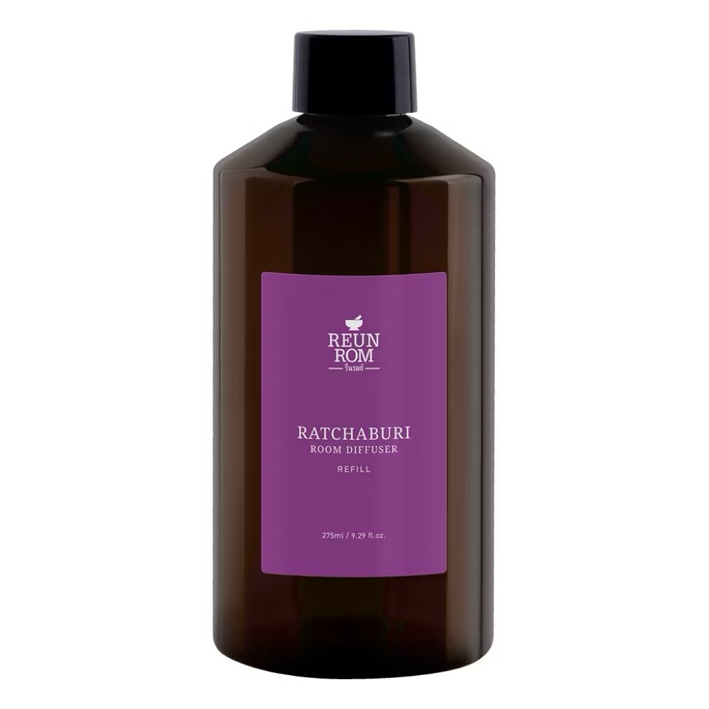 (ของแท้100%) พร้อมส่ง! Reunrom รื่นรมย์ รีฟิลรูมดิฟฟิวเซอร์ กลิ่น ราชบุรี 275ml. หมดแล้วไม่เติมแล้วน