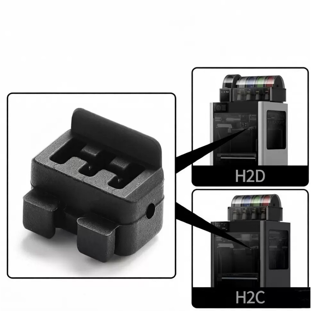 แปรงซิลิโคนทำความสะอาดหัวฉีด สำหรับ H2D / H2S / H2C / P2S / X2D 🧹 แปรงทำความสะอาด Nozzle เครื่องพิมพ์ 3D