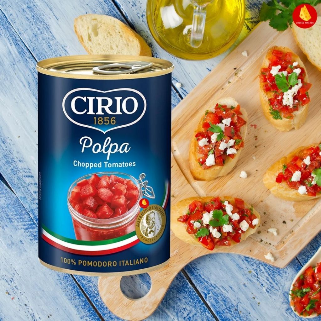 มะเขือเทศสับ CIRIO Chopped Tomatoes 400g จากอิตาลี