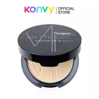 แป้งพัฟ Matte Dee Powder SPF35 PA+++ 10g #00 Bright Me ลวดเป็น คุ้มค่า ใช้งานได้ยาวนาน
