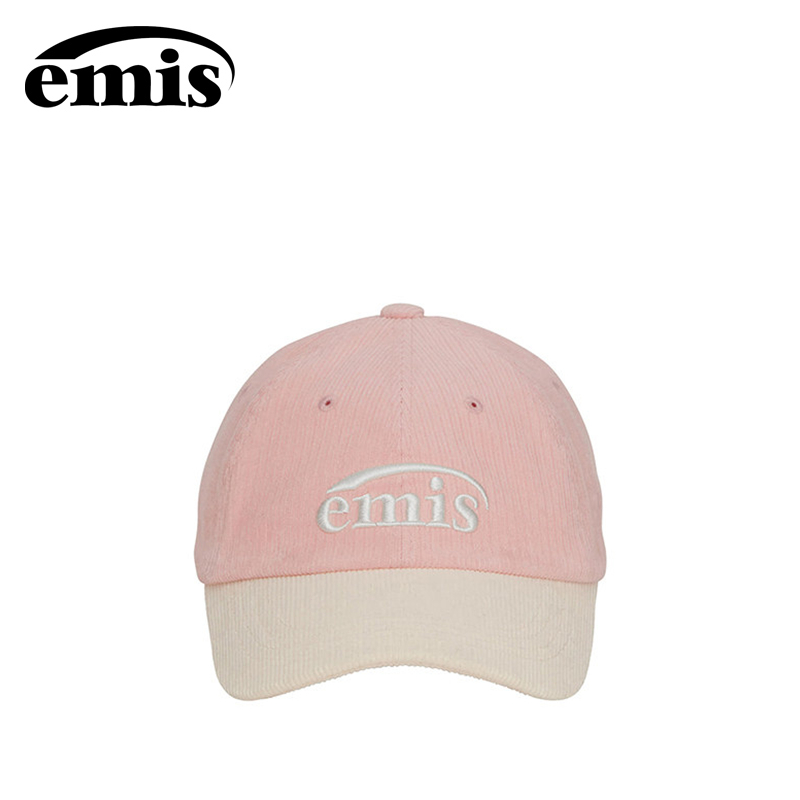 『 EMIS 』🇰🇷 EMIS CORDUROY TWO-TONE BALL CAP หมวกบอลสองสีลูกฟูก