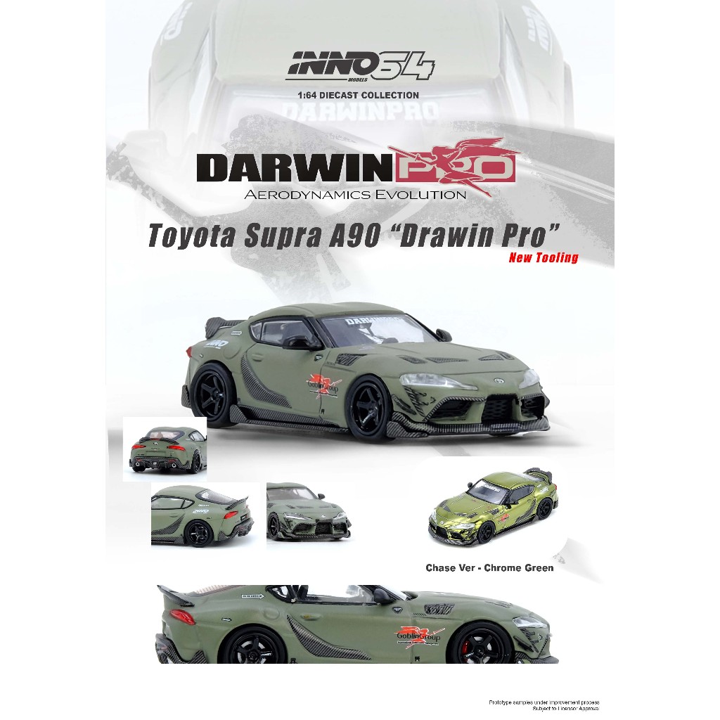 TOYOTA SUPRA A90 DARWIN PRO Matt Green