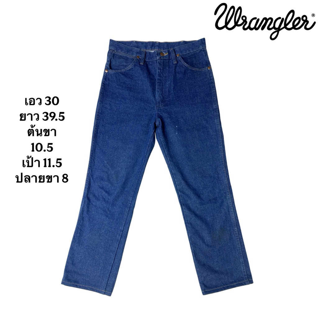 Wrangler 936Pwd maxico🇲🇽 แท้เอว 30 สีเข้มน้องๆมือหนึ่ง
