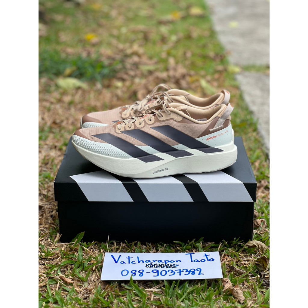 [ PREORDER ] รองเท้าวิ่ง Adidas Adizero Evo SL ATR สี Magic Beige KK2690 มือ1 ของแท้ 100%