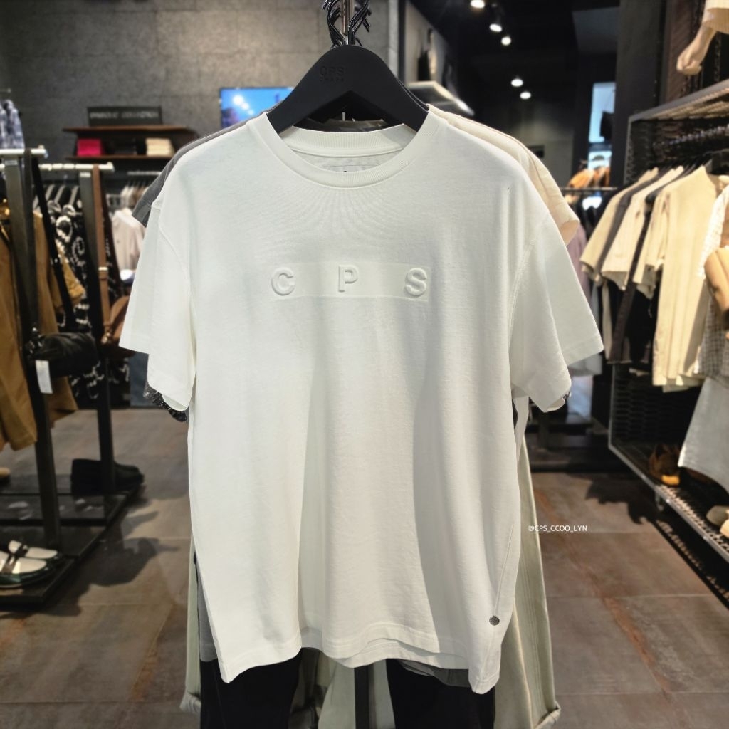 🛍 เสื้อยืด CPS CHAPS ผู้ชาย คอลใหม่ล่าสุด ของแท้💯% จัดส่งพร้อมถุงShop