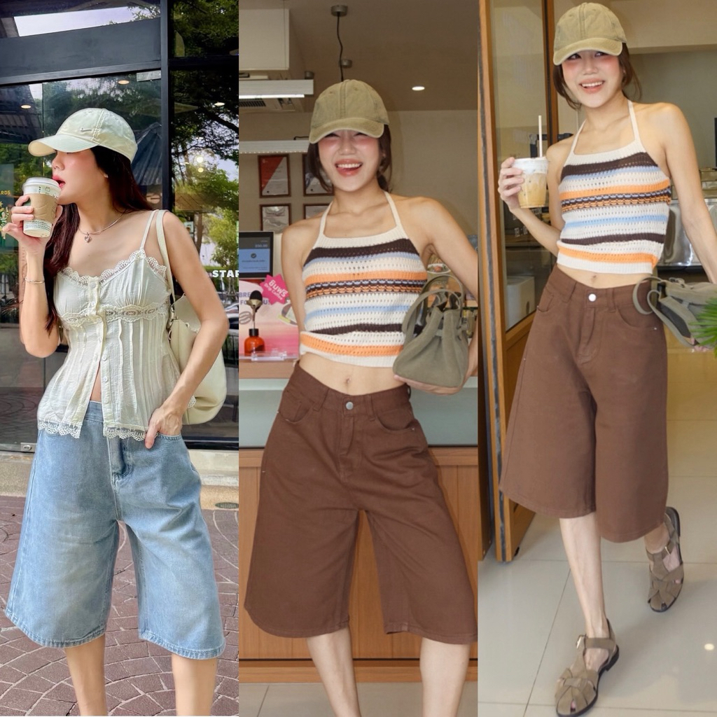 JAZZY JORTS JEANS(3-5วันจัดส่ง)