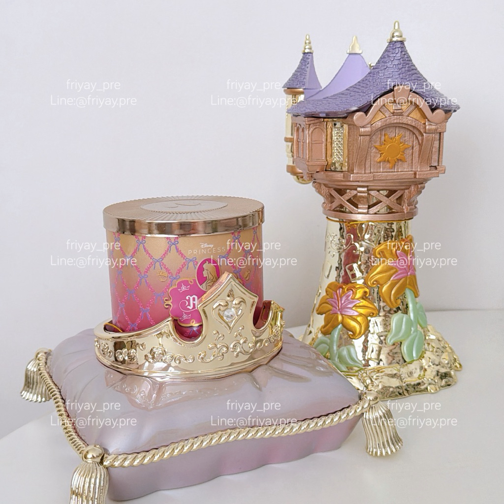 (พร้อมส่ง) ที่วางเทียน Bath&Body works Princess