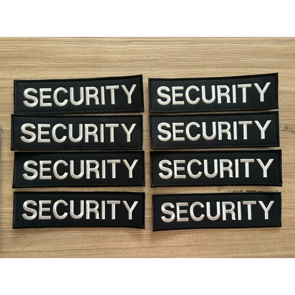 อาร์ม Security รปภ. ติดตีนตุ๊กแก