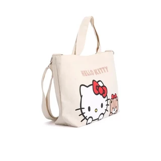 Mini Mono x Sanrio กระเป๋าโท้ท Size L ดีไซน์เรียบง่าย เข้ากับยุคสมัย พร้อมฟังก์ชั่นการใช้งานหลากหลาย