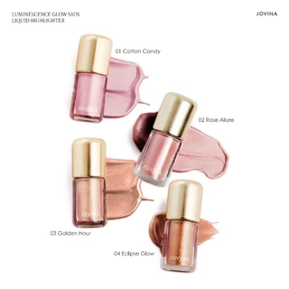 JOVINA Luminescence Glow Skin Liquid Highlighter 4.2 g.ไฮไลท์ลิควิด ไฮไลท์ผิวโกลว์ ไฮไลท์จีวีน่า ติดทน เนื้อบางเบาแนบผิว