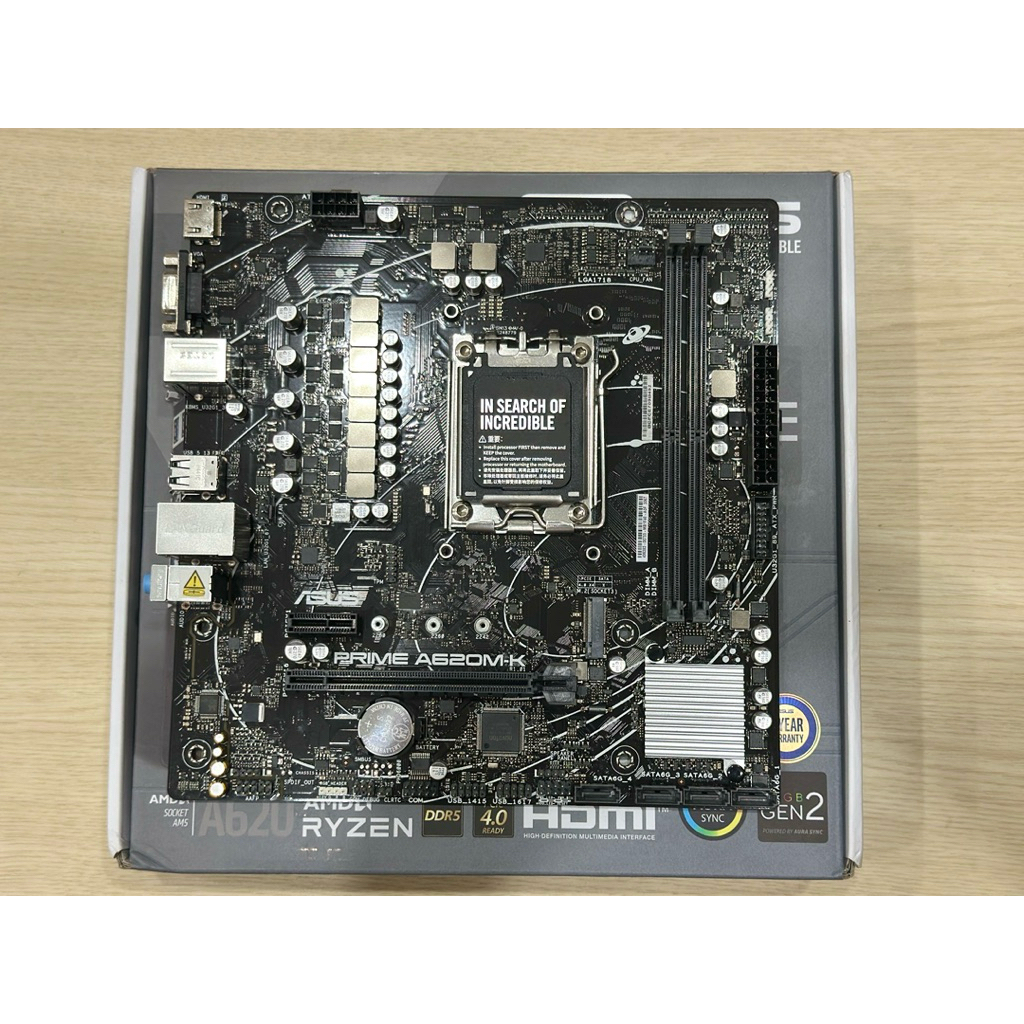 MAINBOARD (เมนบอร์ด) ASUS PRIME A620M-K (DDR5) (SOCKET AM5) (MICRO-ATX) อ่านรายละเอียดก่อนสั่งซื้อ (