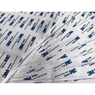 เทปกาวสองหน้าแบบบาง 3M 9448A โปร่งแสง ขนาด A4 สำหรับติดโฟม PVC อะคริลิก พลาสติก ป้าย และงาน DIY