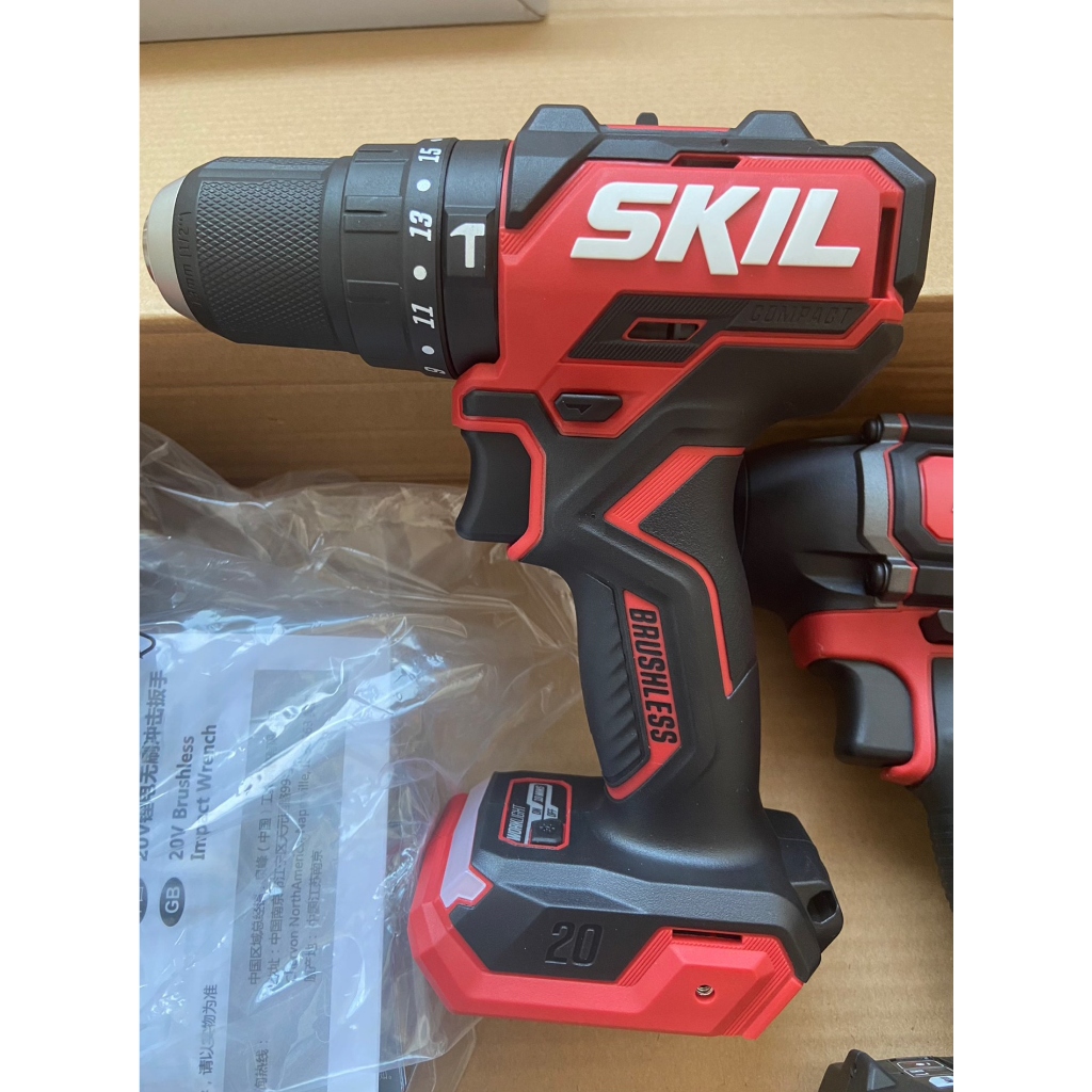 SKIL ไร้แปรงถ่าน 20V 1/2" สว่านกระแทก 6294