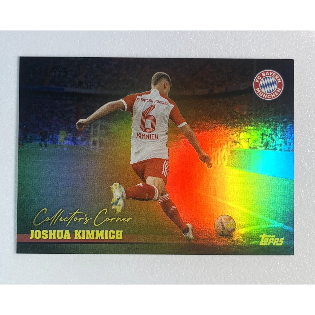 การ์ดฟุตบอล 2025 Topps FC Bayern Munchen Joshua Kimmich /125
