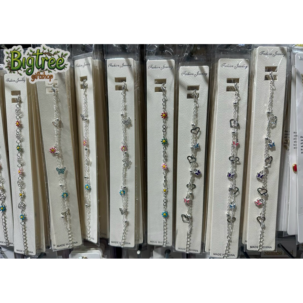 💥พร้อมส่ง💥สร้อยข้อมือ กำไลข้อมือลายแฟชั่นน่ารักๆคละลาย1โหล12ชิ้น