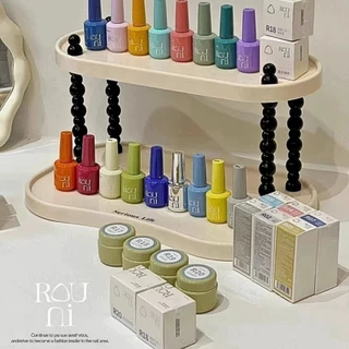 (ROUNI)Function Gel(non toxic) เบสติดทน30วัน+ / ท็อปกันรอยนิ้ว รอยขีดขวน เงาน๊านนาน💥ตัวฮิตช่างเวียดนาม💥